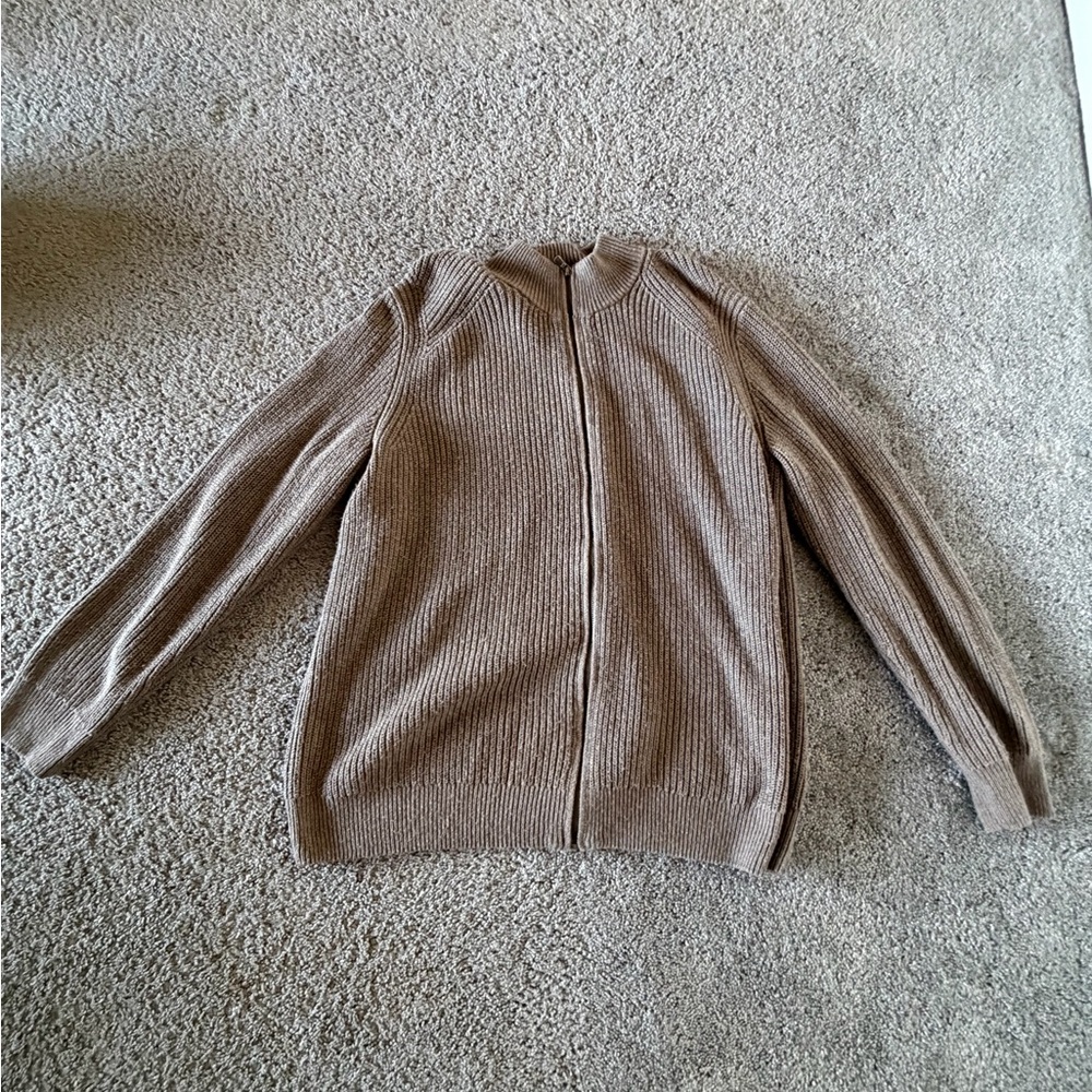 Sonoma Women's Brown Cardigan Sweater